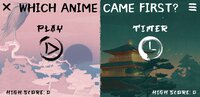Which Anime Came First? Anime Quiz! screenshot, image №3627890 - RAWG