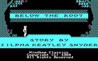 Below the Root (1984) screenshot, image №753984 - RAWG