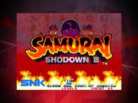 SAMURAI SHODOWN III ACA NEOGEO screenshot, image №3885635 - RAWG