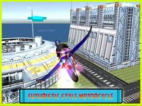 Flying Motorcycle Simulator – Futuristic bike Air flight stunts Free Game screenshot, image №1647023 - RAWG