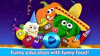 FUNNY FOOD 2! Educational Games for Kids Toddlers! screenshot, image №1589473 - RAWG