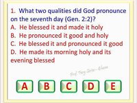 BIBLE QUIZ GAME - GENESIS CHAPTER 2 screenshot, image №3054773 - RAWG