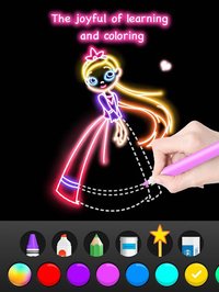 Learn To Draw Glow Princess screenshot, image №1380319 - RAWG