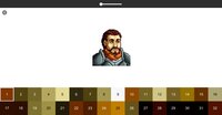 Color by Number - Medieval Portrait (itch) screenshot, image №3642496 - RAWG