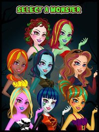 A Monster Make-up Girl Dress up Salon - Style me on a little spooky holiday night makeover fashion party for kids screenshot, image №2041221 - RAWG