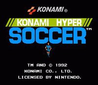 Konami Hyper Soccer screenshot, image №736478 - RAWG