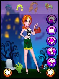 A Monster Make-up Girl Dress up Salon - Style me on a little spooky holiday night makeover fashion party for kids screenshot, image №1596730 - RAWG
