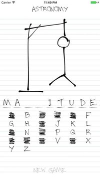 Hangman: Astronomy screenshot, image №1883986 - RAWG