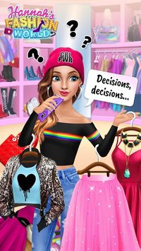 Hannah’s Fashion World - Dress Up & Makeup Salon screenshot, image №2071714 - RAWG