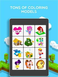 Voxel - 3D Color by Number & Pixel Coloring Book screenshot, image №1356448 - RAWG