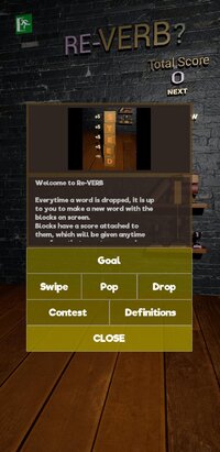Re-VERB wordgame screenshot, image №3618387 - RAWG