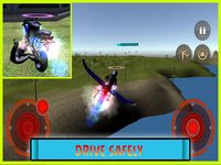 Flying Motorcycle Simulator – Futuristic bike Air flight stunts Free Game screenshot, image №1647024 - RAWG