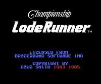 Championship Lode Runner screenshot, image №754263 - RAWG