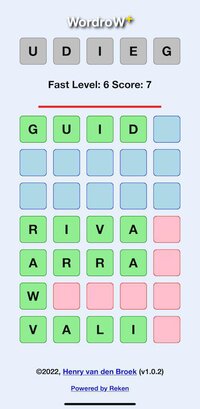Wordrow - a fast word guessing game screenshot, image №3809082 - RAWG