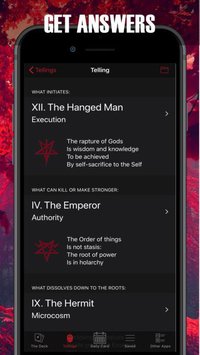 Satanic Tarot for the damned screenshot, image №2057409 - RAWG