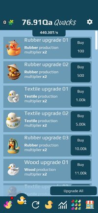 Ducky Clicker Idle Game screenshot, image №4157447 - RAWG