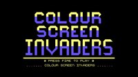 Green/Colour Screen Invaders C64 screenshot, image №2770781 - RAWG