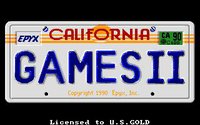 California Games II screenshot, image №761373 - RAWG