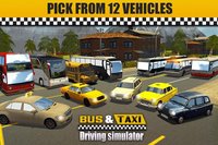 Bus & Taxi Driving Simulator screenshot, image №1555770 - RAWG