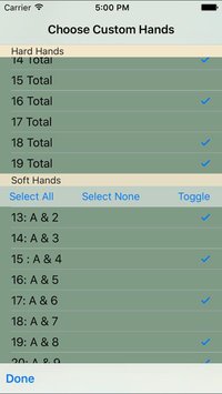 BlackJack 101 Pro - Basic Strategy Trainer screenshot, image №950433 - RAWG