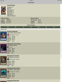 Card Prices: Yu-Gi-Oh Edition screenshot, image №2681313 - RAWG