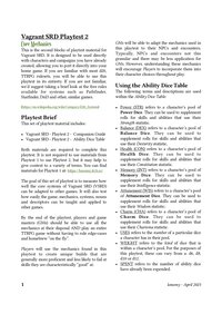 Vagrant SRD - Core Playtest 2 screenshot, image №3856924 - RAWG