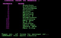 Football Manager (1982) screenshot, image №744370 - RAWG