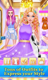 Hair Stylist Fashion Salon ❤ Rainbow Unicorn Hair screenshot, image №1592858 - RAWG