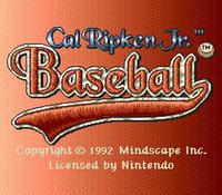 Cal Ripken Jr. Baseball screenshot, image №758658 - RAWG