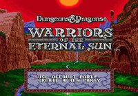 Dungeons & Dragons: Warriors of the Eternal Sun screenshot, image №759052 - RAWG