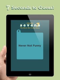 Sevens: The Never Not Funny Game screenshot, image №893840 - RAWG
