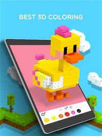 Voxel - 3D Color by Number & Pixel Coloring Book screenshot, image №1356444 - RAWG