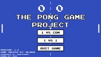 The Pong Game Project screenshot, image №3512305 - RAWG