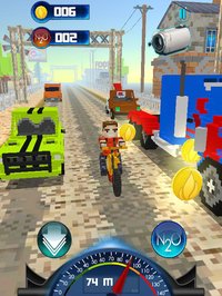 Craft Bike Blocky City Driving: Real Moto Traffic Racing Game Adventure 3D screenshot, image №1629175 - RAWG