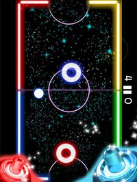 Glow Hockey HD - New Galaxy War Air Hockey screenshot, image №1654906 - RAWG