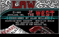 Law of the West screenshot, image №755983 - RAWG