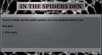 In The Spiders Den screenshot, image №2914869 - RAWG