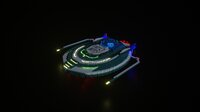 3D spaceship voxel model screenshot, image №3631192 - RAWG