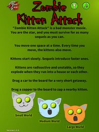 Zombie Kitten Attack screenshot, image №954207 - RAWG