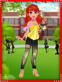 Campus Fashion Girl - Makeup & Dress up Salon Spa screenshot, image №1596787 - RAWG