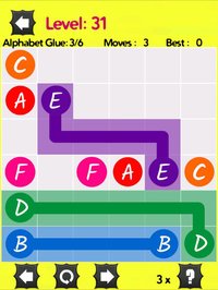 Alphabet Glue - Link similar alphabets on the board screenshot, image №1663306 - RAWG