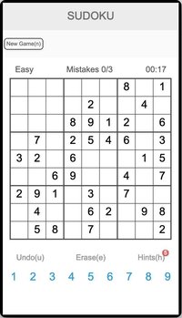 Sudoku (itch) (rahul2526) screenshot, image №1876937 - RAWG