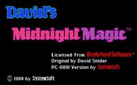 Midnight Magic screenshot, image №726161 - RAWG