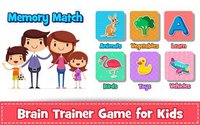 Memory Game for Kids: Animals, Preschool Learning screenshot, image №1426985 - RAWG