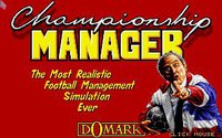 Championship Manager screenshot, image №744065 - RAWG