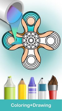 Fidget Spinner Coloring Books screenshot, image №1380758 - RAWG