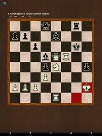 Garry Kasparov's Greatest Chess Games screenshot, image №1683533 - RAWG