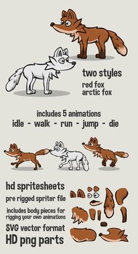Animated fox screenshot, image №2210016 - RAWG