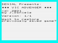 VIC Advenger - VIC20 screenshot, image №2848368 - RAWG