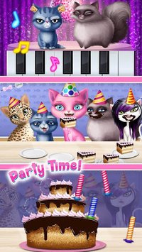 Cat Hair Salon Birthday Party - Kitty Haircut Care screenshot, image №1591927 - RAWG